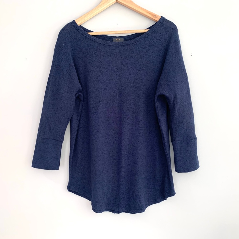 Mix by 41Hawthorn Women's Top Sweater 3/4 Sleeve